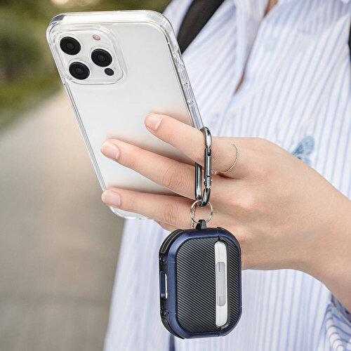 Apple Airpods Pro 2 Uyumlu Kılıf Airbag Korumalı Ultra Sağlam Lisanslı Switcheasy Defender Kapak