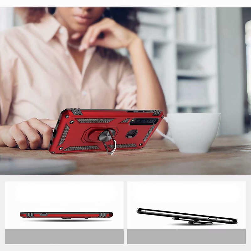 Samsung Galaxy A9 2018 Uyumlu Kılıf Zore Vega Kapak - 5