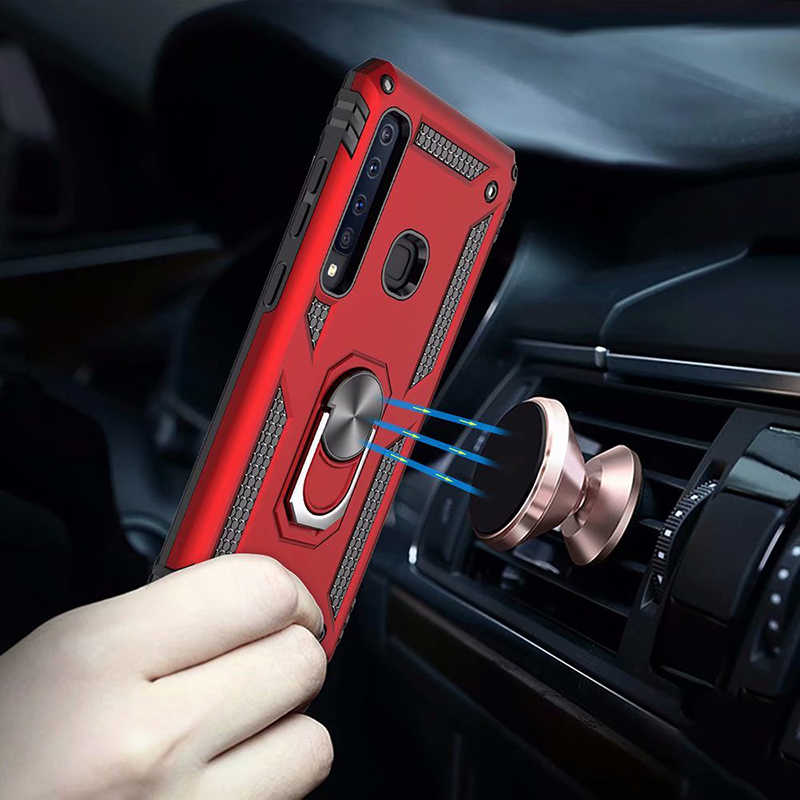 Samsung Galaxy A9 2018 Uyumlu Kılıf Zore Vega Kapak - 3
