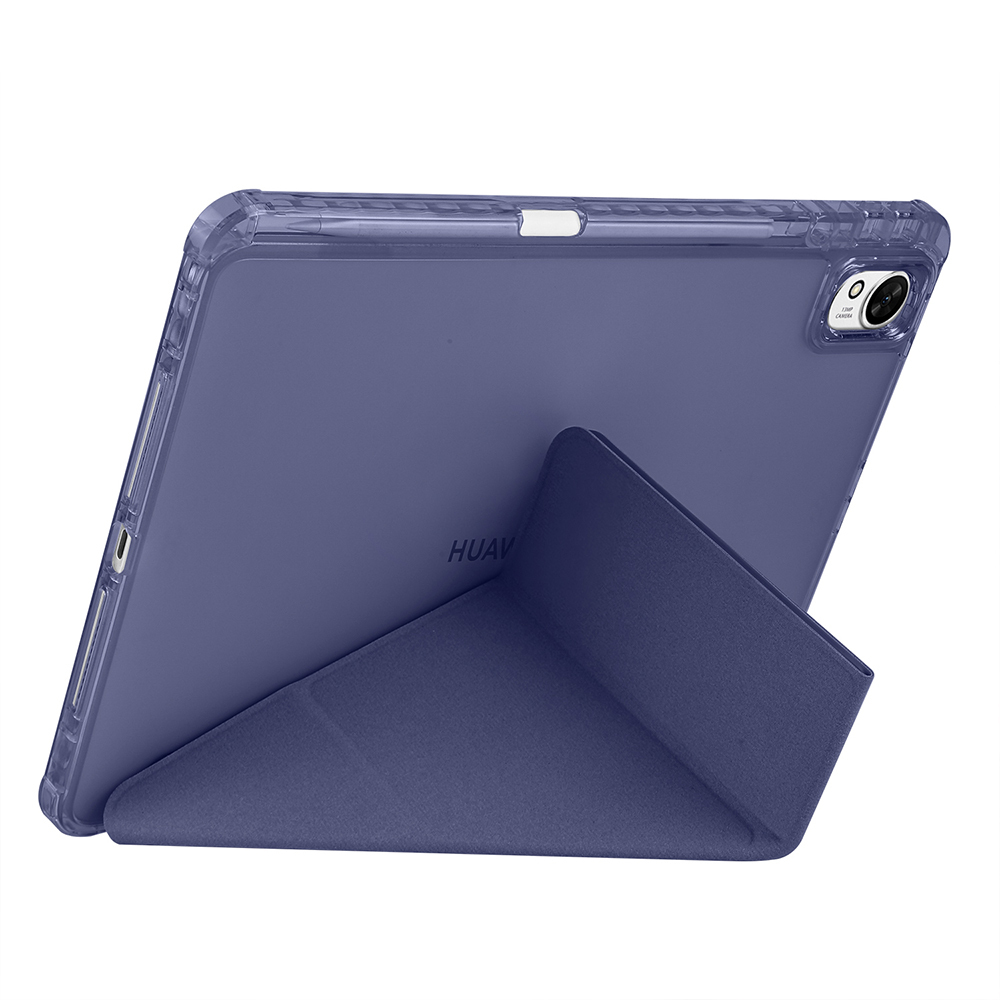 Huawei Mate Uyumlupad 11.5 2025 Kılıf Zore Tri Folding Kalem Bölmeli Standlı Kılıf - 18