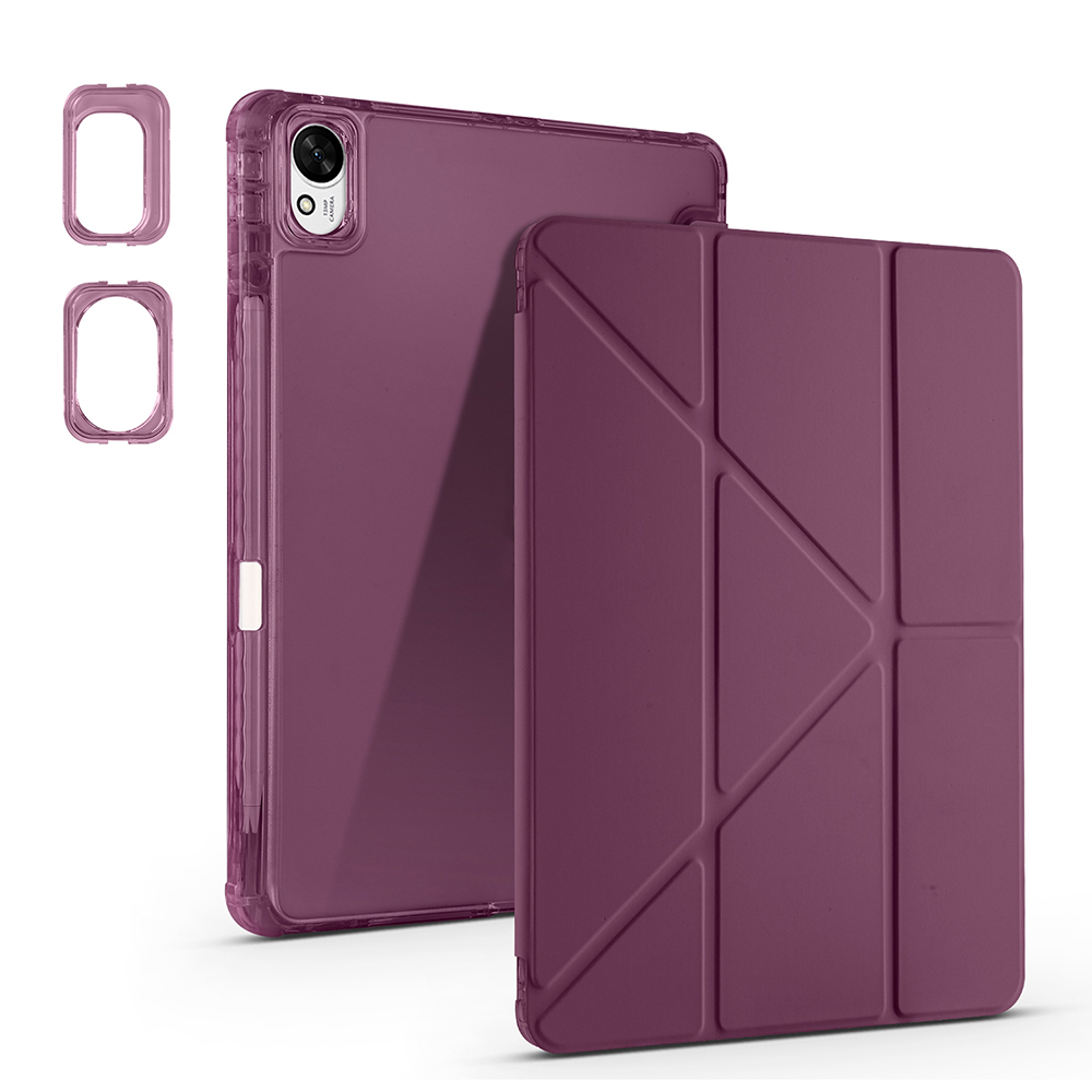 Huawei Mate Uyumlupad 11.5 2025 Kılıf Zore Tri Folding Kalem Bölmeli Standlı Kılıf - 41
