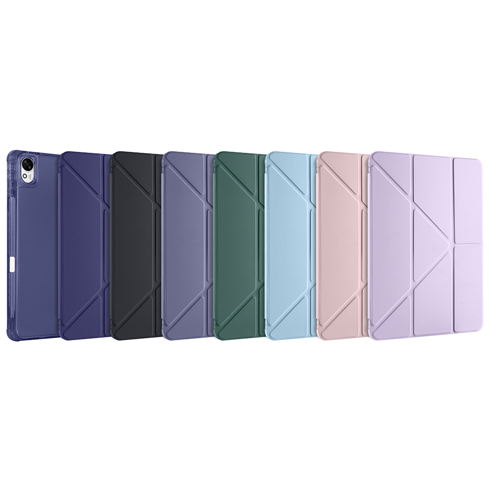 Huawei Mate Uyumlupad 11.5 2025 Kılıf Zore Tri Folding Kalem Bölmeli Standlı Kılıf - 42