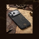 Apple iPhone 17 Pro Uyumlu Kılıf M-safe Şarj Özellikli Karbon Fiber Tasarımlı Benks ArmorEdge Air Navigator Kevlar Kapak - 11