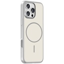 Apple iPhone 16 Pro Max Uyumlu Kılıf M-Safe Şarj Özellikli Zore Lora PC Kapak - 1