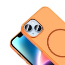 Apple iPhone 13 Uyumlu Kılıf M-Safe Şarj Özellikli Zore Lora PC Kapak - 2