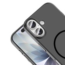 Apple iPhone 17 Uyumlu Kılıf M-Safe Şarj Özellikli Zore Lora PC Kapak - 2