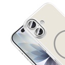 Apple iPhone 17 Uyumlu Kılıf M-Safe Şarj Özellikli Zore Lora PC Kapak - 2