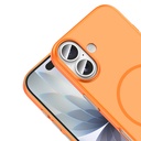 Apple iPhone 17 Uyumlu Kılıf M-Safe Şarj Özellikli Zore Lora PC Kapak - 2