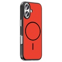 Apple iPhone 17 Uyumlu Kılıf M-Safe Şarj Özellikli Zore Lora PC Kapak - 1