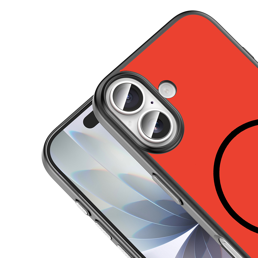 Apple iPhone 17 Uyumlu Kılıf M-Safe Şarj Özellikli Zore Lora PC Kapak - 2