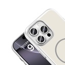 Apple iPhone 16 Pro Uyumlu Kılıf M-Safe Şarj Özellikli Zore Lora PC Kapak - 2