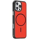 Apple iPhone 16 Pro Uyumlu Kılıf M-Safe Şarj Özellikli Zore Lora PC Kapak - 1