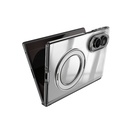 Galaxy Z Fold 8 Kılıf M-safe Şarj Özellikli Transparan Sert PC Wlons Pita Standlı Kapak - 1