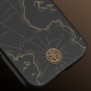 Apple iPhone 17 Pro Max Uyumlu Kılıf M-safe Şarj Özellikli Karbon Fiber Tasarımlı Benks ArmorEdge Air Navigator Kevlar Kapak - 12