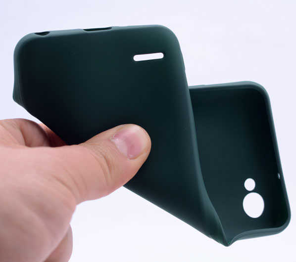 LG Q6 Uyumlu Kılıf Zore Premier Silikon Kapak - 1