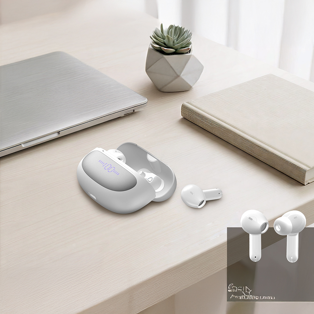 Lenyes Air 107 ANC/ENC Teknolojili 360 Derece Panaromik Ses Özellikli Kulak İçi Bluetooth Kulaklık v6.0 - 4