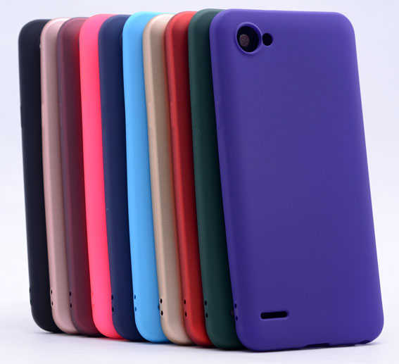 LG Q6 Uyumlu Kılıf Zore Premier Silikon Kapak - 2