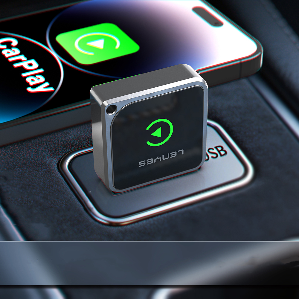 Lenyes LCP06 Android Auto Destekli CarPlay USB Bluetooth 5.3 Wireless Transmitter Adaptör - 3
