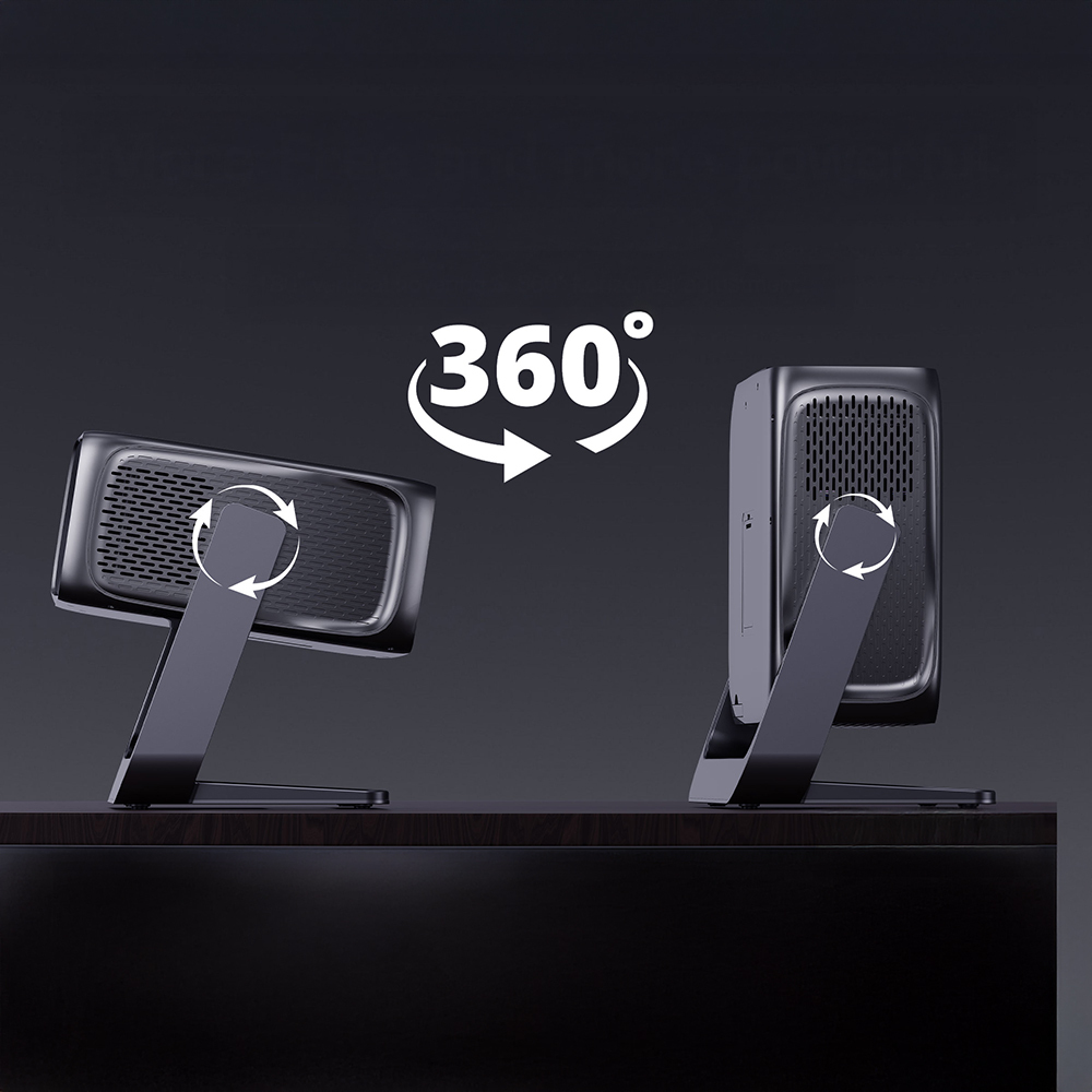 Lenyes LPR06 600 ANSI Lümen 1080P Full HD 4K Destekli Wi-Fi 6 Bluetooth 5.1 ve Otomatik Fokus Projektör Yansıtma Cihazı - 2