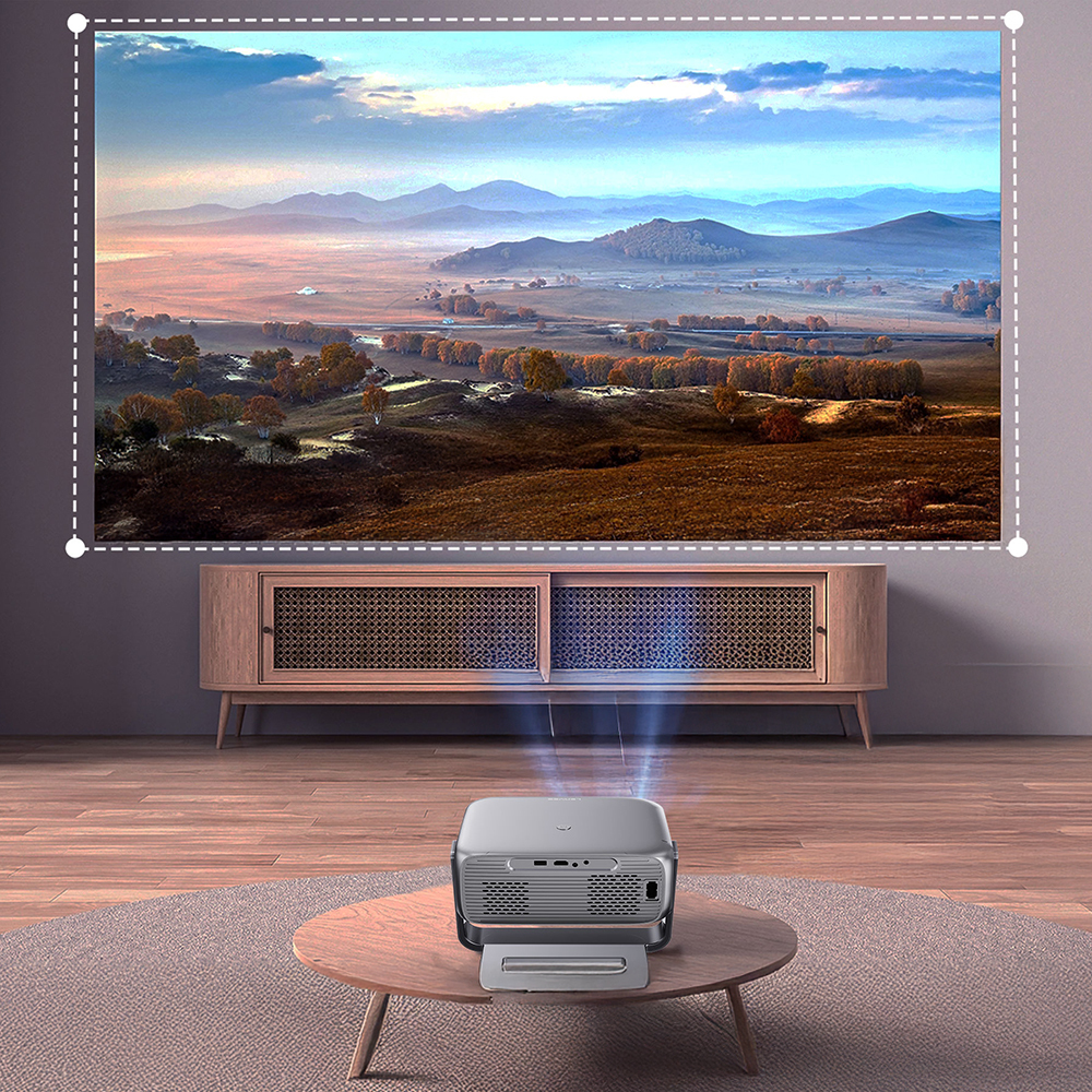 Lenyes LPR06 600 ANSI Lümen 1080P Full HD 4K Destekli Wi-Fi 6 Bluetooth 5.1 ve Otomatik Fokus Projektör Yansıtma Cihazı - 5