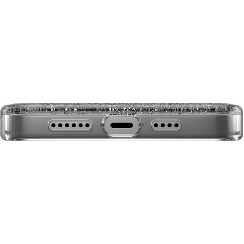 Apple iPhone 14 Pro Max Uyumlu Kılıf Magsafe Şarj Özellikli Parlayan Simli Şeffaf Lisanslı Switcheasy Starfield-M Kapak