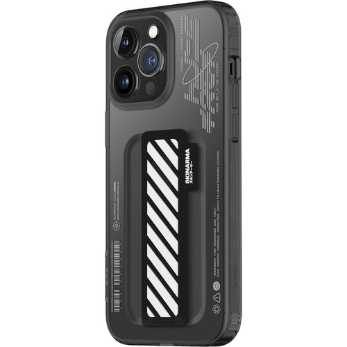 Apple iPhone 14 Pro Max Uyumlu Kılıf SkinArma Şeffaf Desenli Kaze Kapak