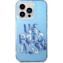 Apple iPhone 14 Pro Max Uyumlu Kılıf U.S. POLO ASSN. Renkli Grafiti Baskılı Dizayn Kapak