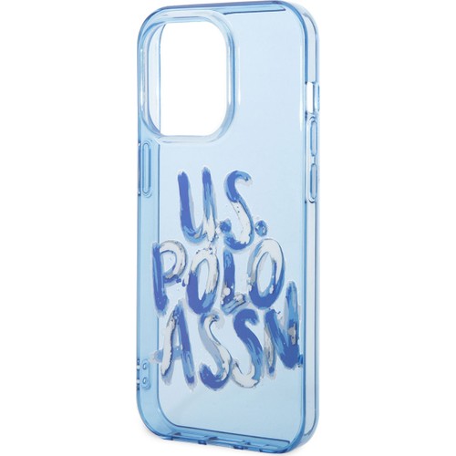Apple iPhone 14 Pro Max Uyumlu Kılıf U.S. POLO ASSN. Renkli Grafiti Baskılı Dizayn Kapak