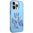 Apple iPhone 14 Pro Max Uyumlu Kılıf U.S. POLO ASSN. Renkli Grafiti Baskılı Dizayn Kapak