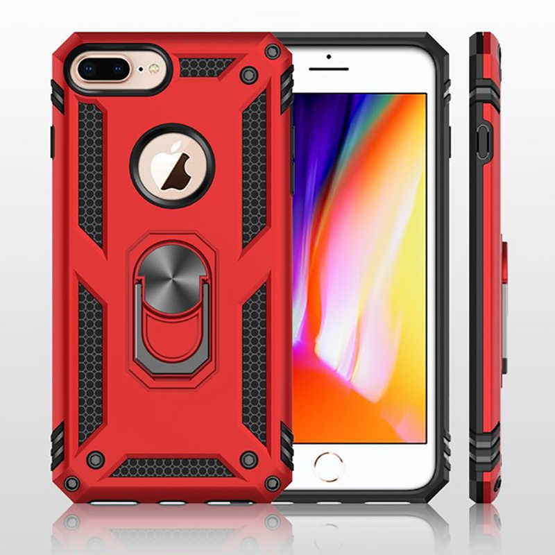 Apple iPhone 8 Plus Uyumlu Kılıf Zore Vega Kapak - 4