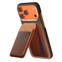 Apple iPhone 17 Pro Uyumlu Kılıf Raptic 2in1 Bundle Kit Aramid Skin Serenity Serisi Kartlık ve Karbon Kapak - 3