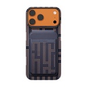 Apple iPhone 17 Pro Uyumlu Kılıf Raptic 2in1 Bundle Kit Aramid Skin Grid Serisi Kartlık ve Karbon Kapak - 1