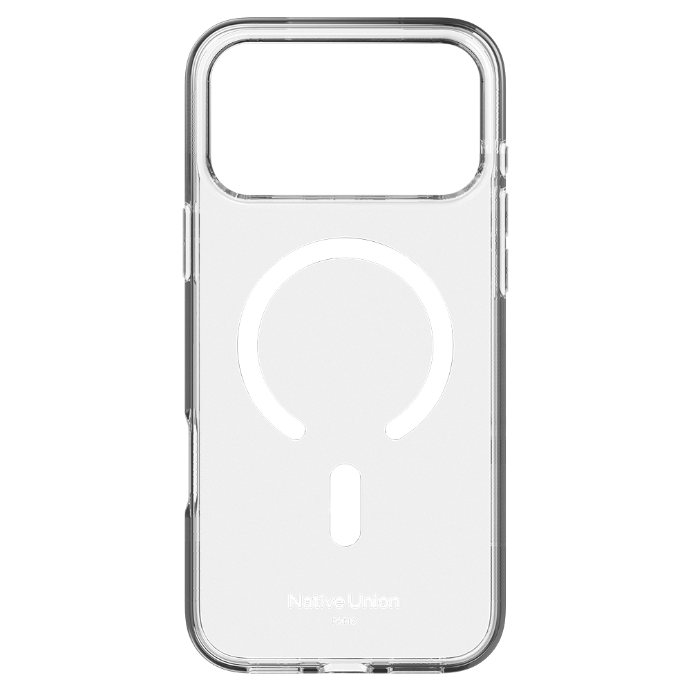 Apple iPhone 17 Pro Uyumlu Kılıf M-safe Şarj Özellikli Native Union RE Clear Serisi Kapak - 3