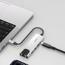 Amazingthing Thunder Pro RJ45 Type-c to HDTV 5 in 1 4K 60Hz Ethernet Dönüştürücü Adaptör - 7