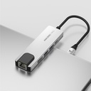 Amazingthing Thunder Pro RJ45 Type-c to HDTV 5 in 1 4K 60Hz Ethernet Dönüştürücü Adaptör - 8