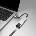 Amazingthing Thunder Pro RJ45 Type-c to HDTV 5 in 1 4K 60Hz Ethernet Dönüştürücü Adaptör - 11