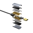 Amazingthing Thunder Pro HDTV Görüntü ve Ses Aktarıcı Type-C to HDMI Kablo Ultra HD 4K 60Hz 1.5M - 5