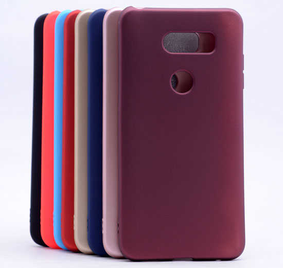 LG V30 Uyumlu Kılıf Zore Premier Silikon Kapak - 3