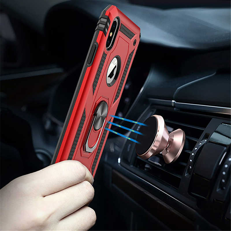Apple iPhone X Uyumlu Kılıf Zore Vega Kapak - 7