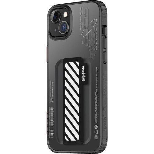 Apple iPhone 14 Uyumlu Kılıf SkinArma Şeffaf Desenli Kaze Kapak