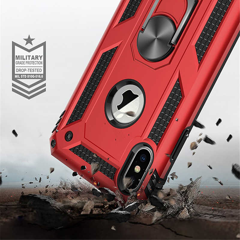 Apple iPhone XS Max Uyumlu Kılıf Zore Vega Kapak - 6