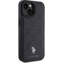 Apple iPhone 15 Plus Uyumlu Kılıf U.S. Polo Assn. Orjinal Lisanslı HS Desenli Baskı Logolu Suni Deri Kapak