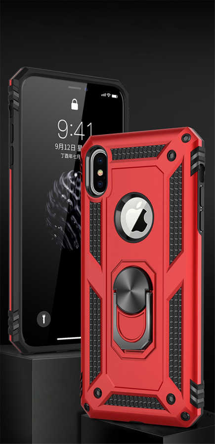 Apple iPhone XS Max Uyumlu Kılıf Zore Vega Kapak - 1