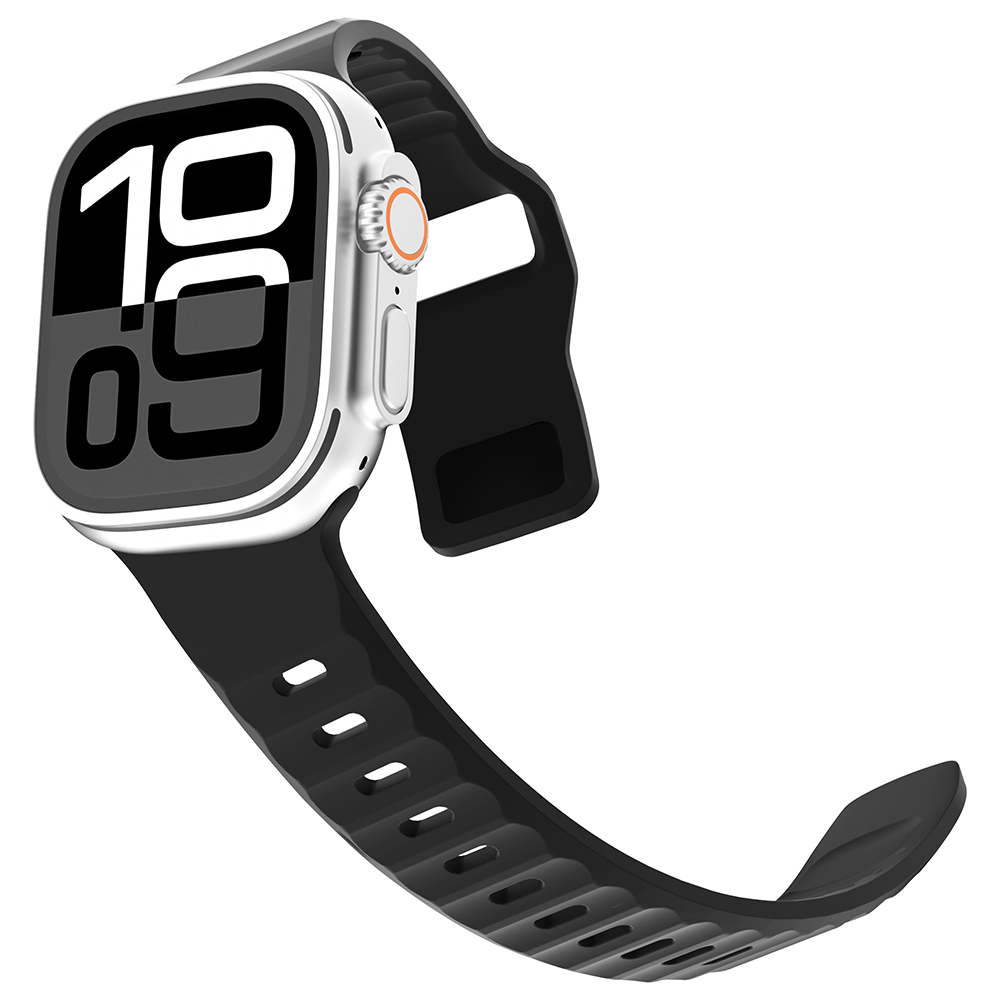 Apple Watch 44mm Uyumlu Zore KRD-160 Silikon Kordon Strap Kayış - 1