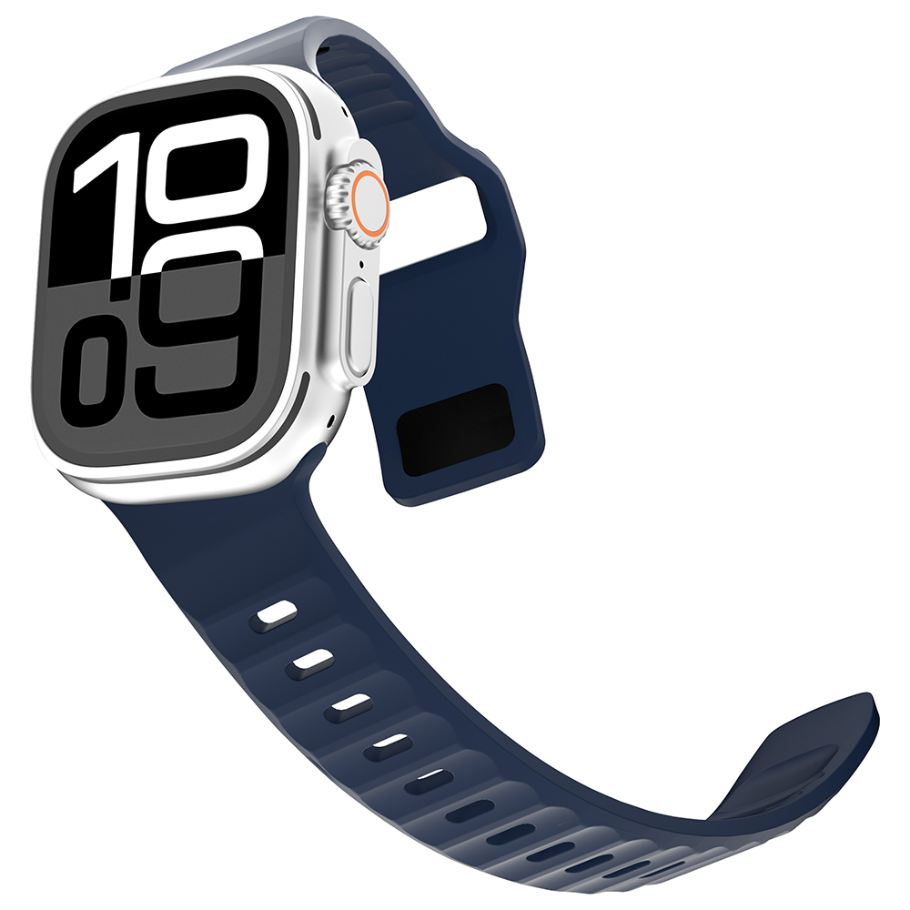 Apple Watch 44mm Uyumlu Zore KRD-160 Silikon Kordon Strap Kayış - 1