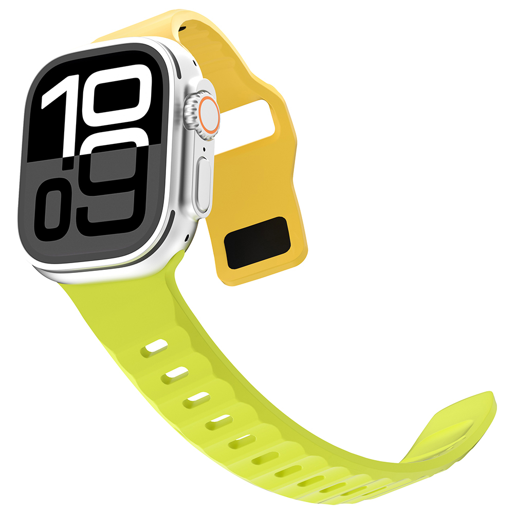 Apple Watch 44mm Uyumlu Zore KRD-160 Silikon Kordon Strap Kayış - 2