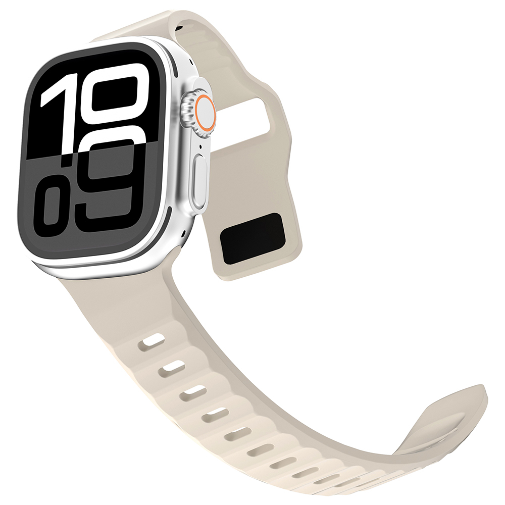 Apple Watch 38mm Uyumlu Zore KRD-160 Silikon Kordon Strap Kayış - 1