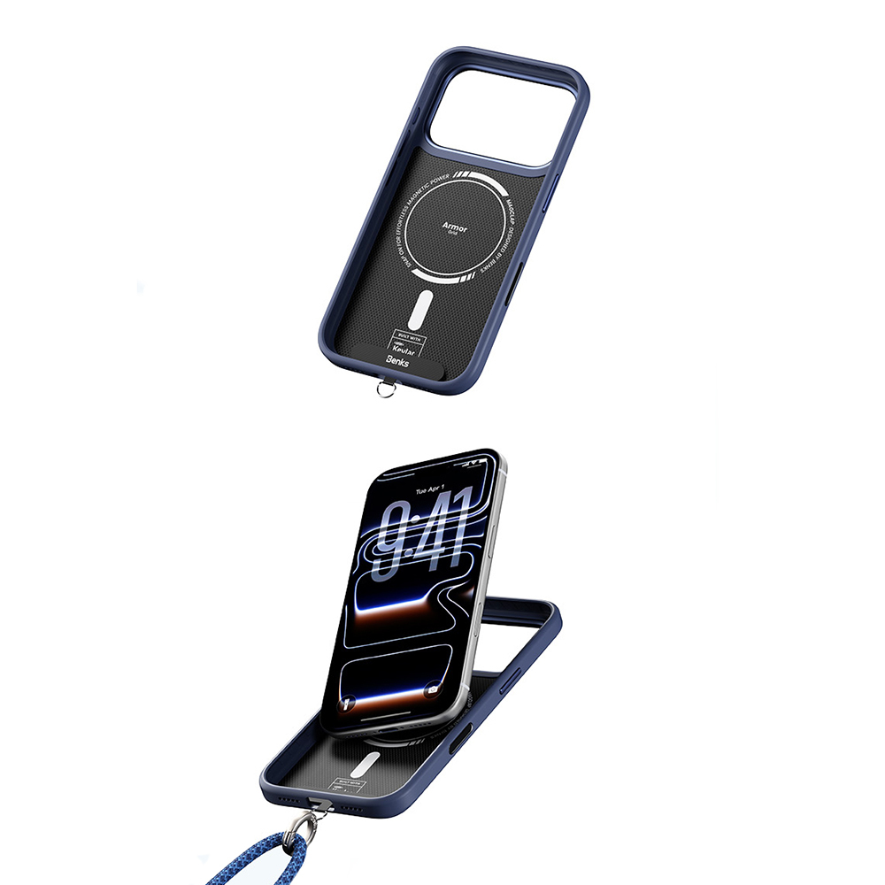 Benks ArmorGrid Serisi Ayarlanabilir Telefon Bilek Askı İpi - 7