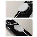 Apple iPhone 15 Uyumlu Kılıf M-Safe Şarj Özellikli Zore Paris Zerre Sert PC Kapak - 1