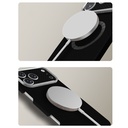 Apple iPhone 17 Pro Uyumlu Kılıf M-Safe Şarj Özellikli Zore Paris Zerre Sert PC Kapak - 1